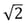 Square root equation
