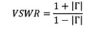 VSWR equation