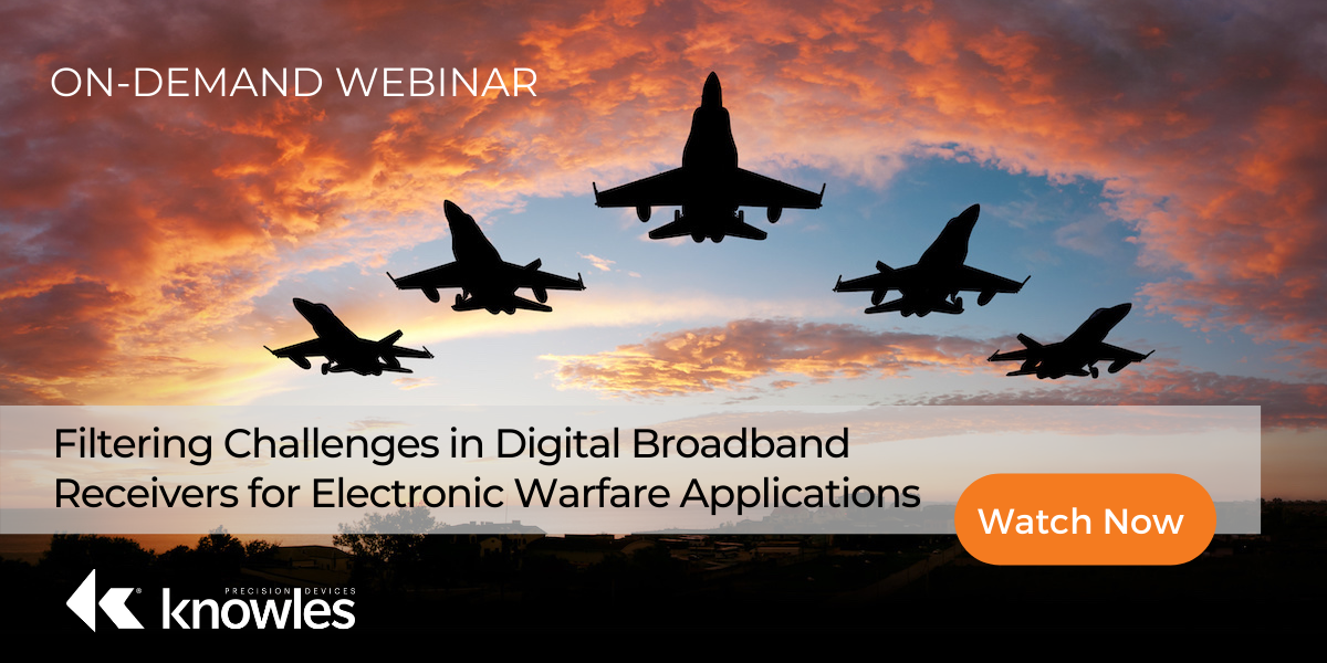 Electronic Warfare Webinar - Featured Image