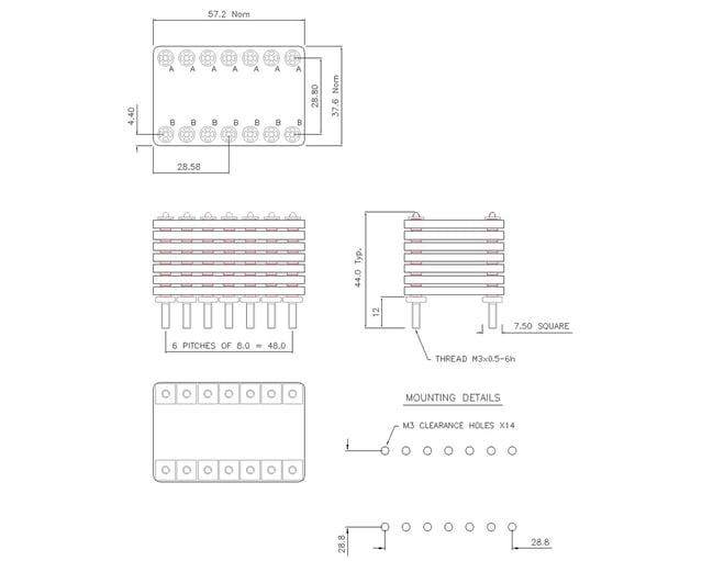 PROTOTYPE ASSEMBLY SPECIFICATION 7x C0G 500V 3.9uF Image-Model