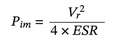 determining power density