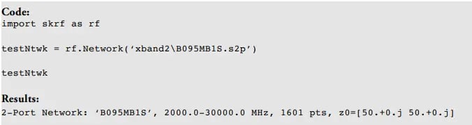 s parameter code1