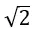 Square root equation